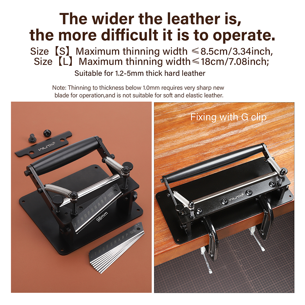 WUTA Manual Leather Skiving Ma - Skiver Leather Thin recensione e prezzo