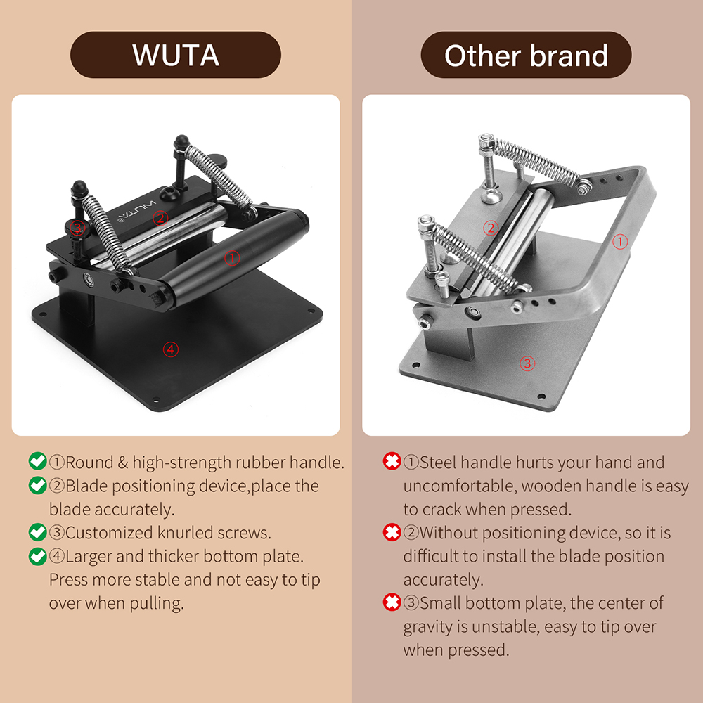 WUTA Manual Leather Skiving Ma - Skiver Leather Thin recensione e prezzo