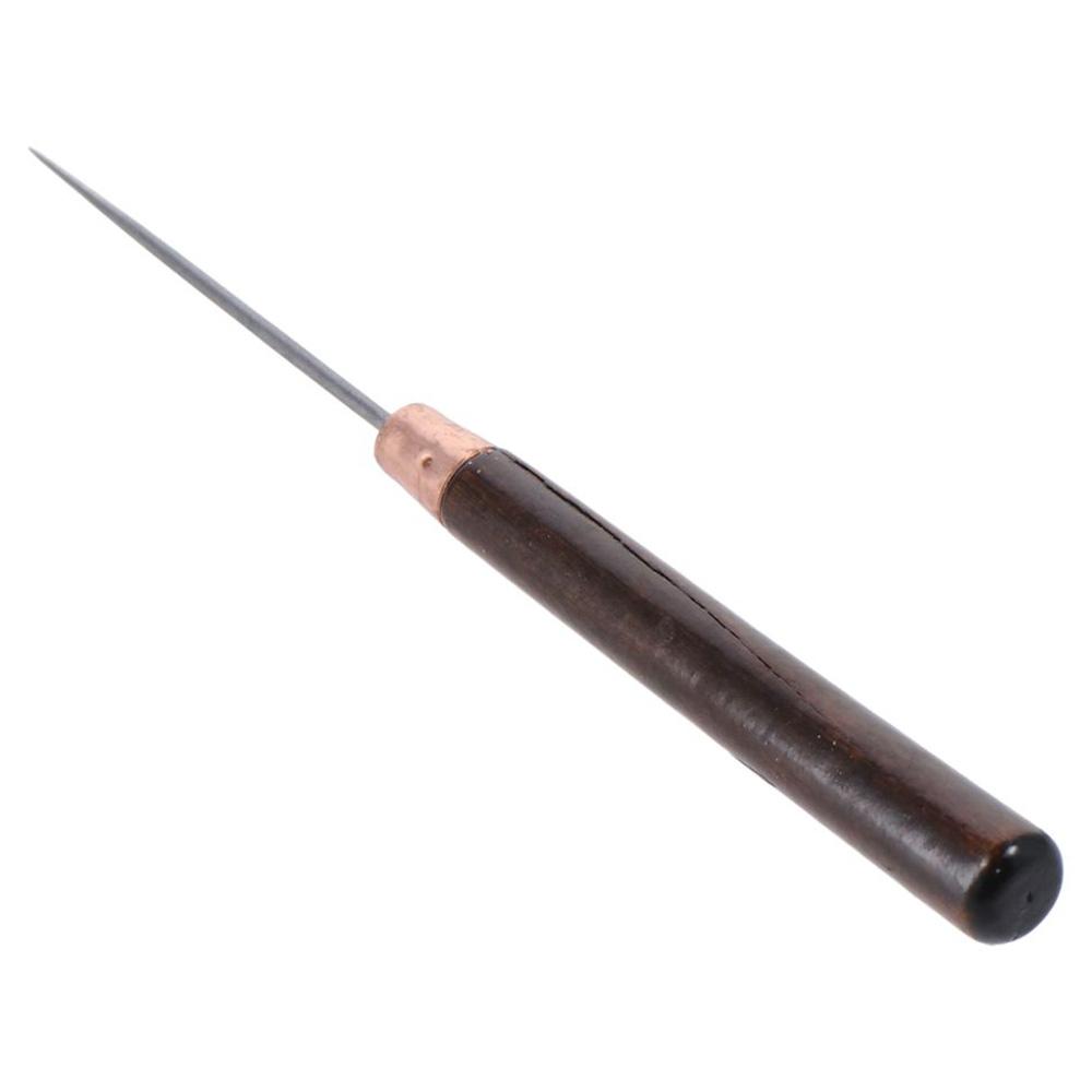 3Pcs Wooden Handle Scratch Awl - Leatherwork Punching Tool recensione e prezzo