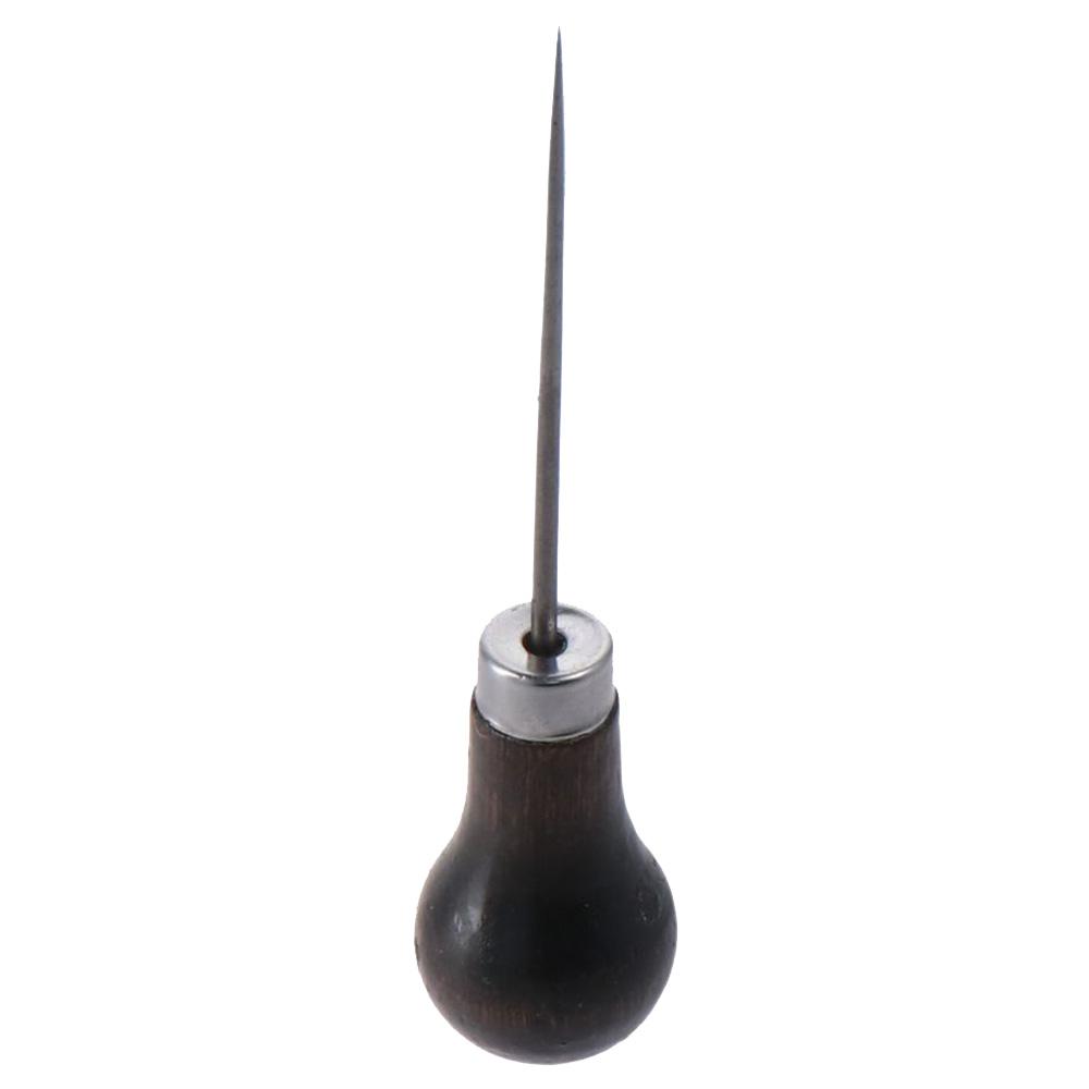 3Pcs Wooden Handle Scratch Awl - Leatherwork Punching Tool recensione e prezzo
