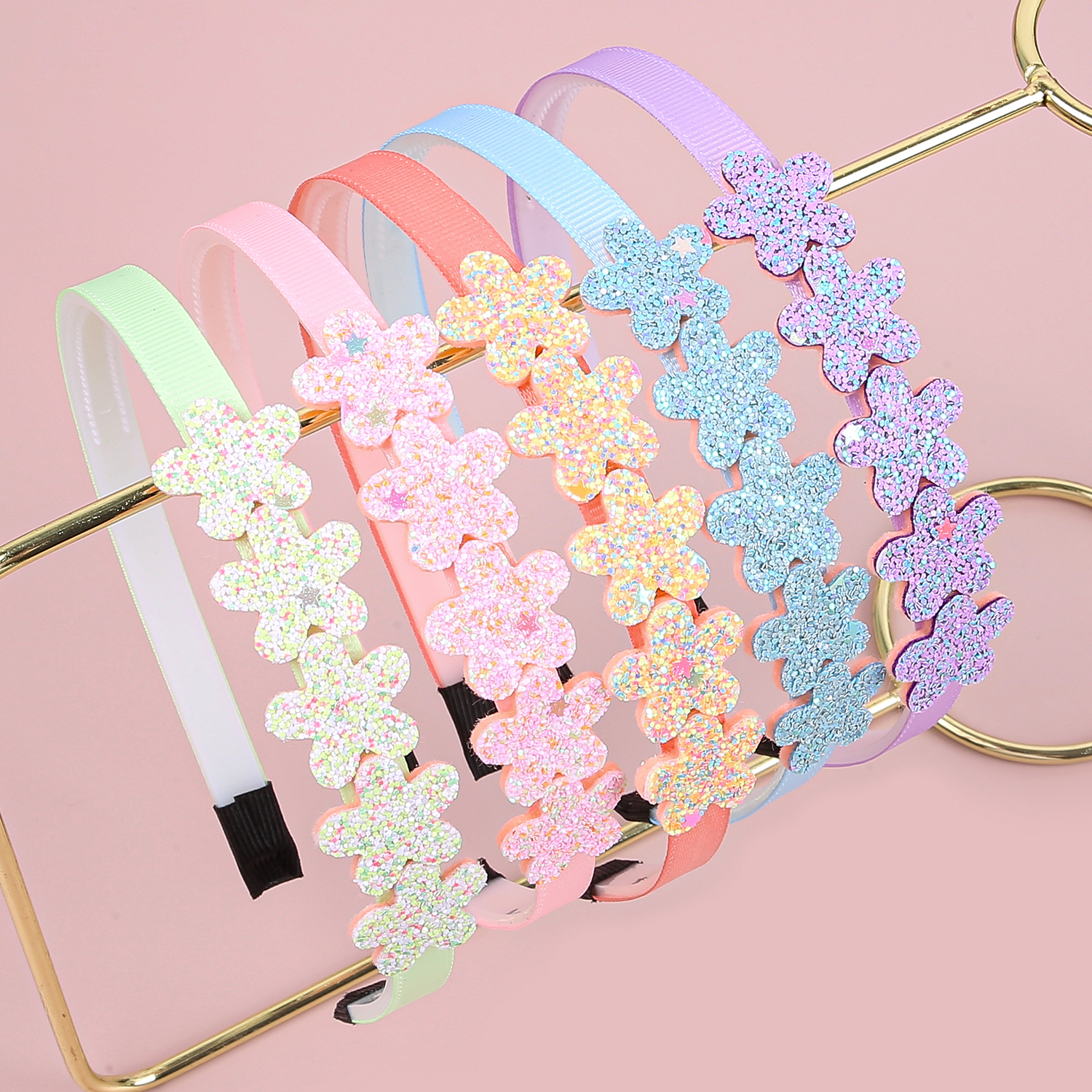 5PCS Glitter Star Headbands Gi - Leatherwork Pony recensione e prezzo