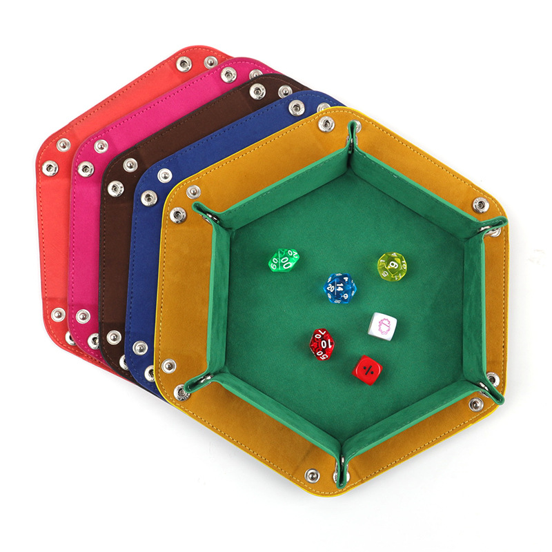 Rolling Folding Hexagon Dice G - Leatherwork Roller recensione e prezzo