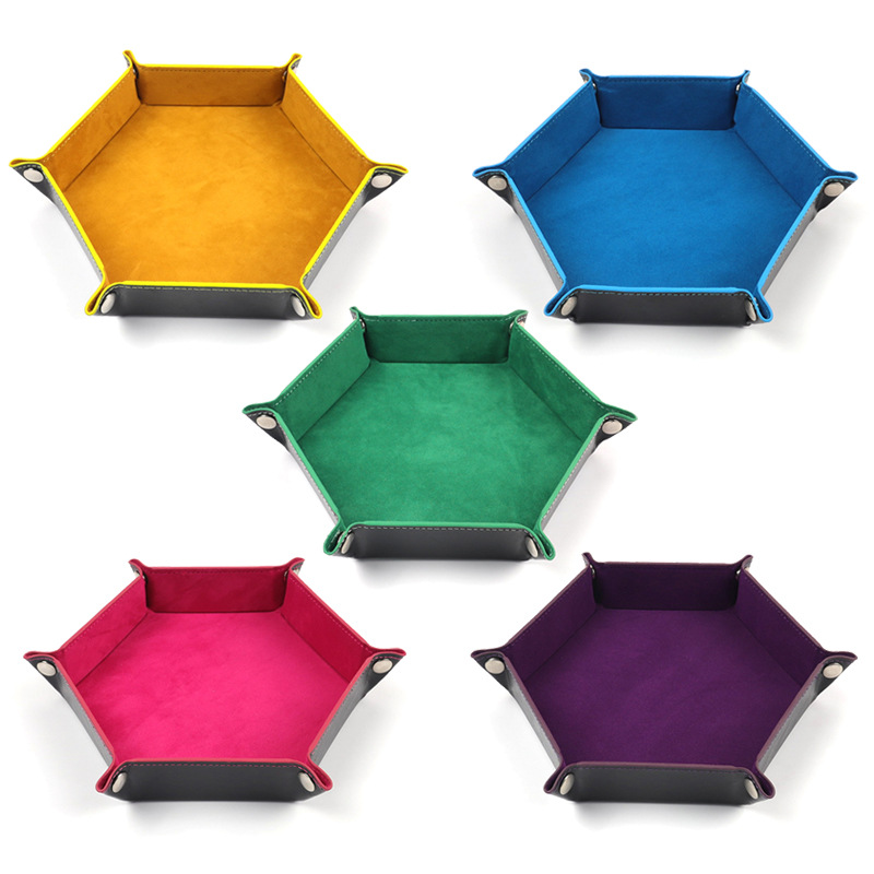 Rolling Folding Hexagon Dice G - Leatherwork Roller recensione e prezzo