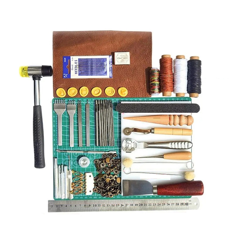 Leather Tool Set Leather Worki - Leatherwork Manual recensione e prezzo