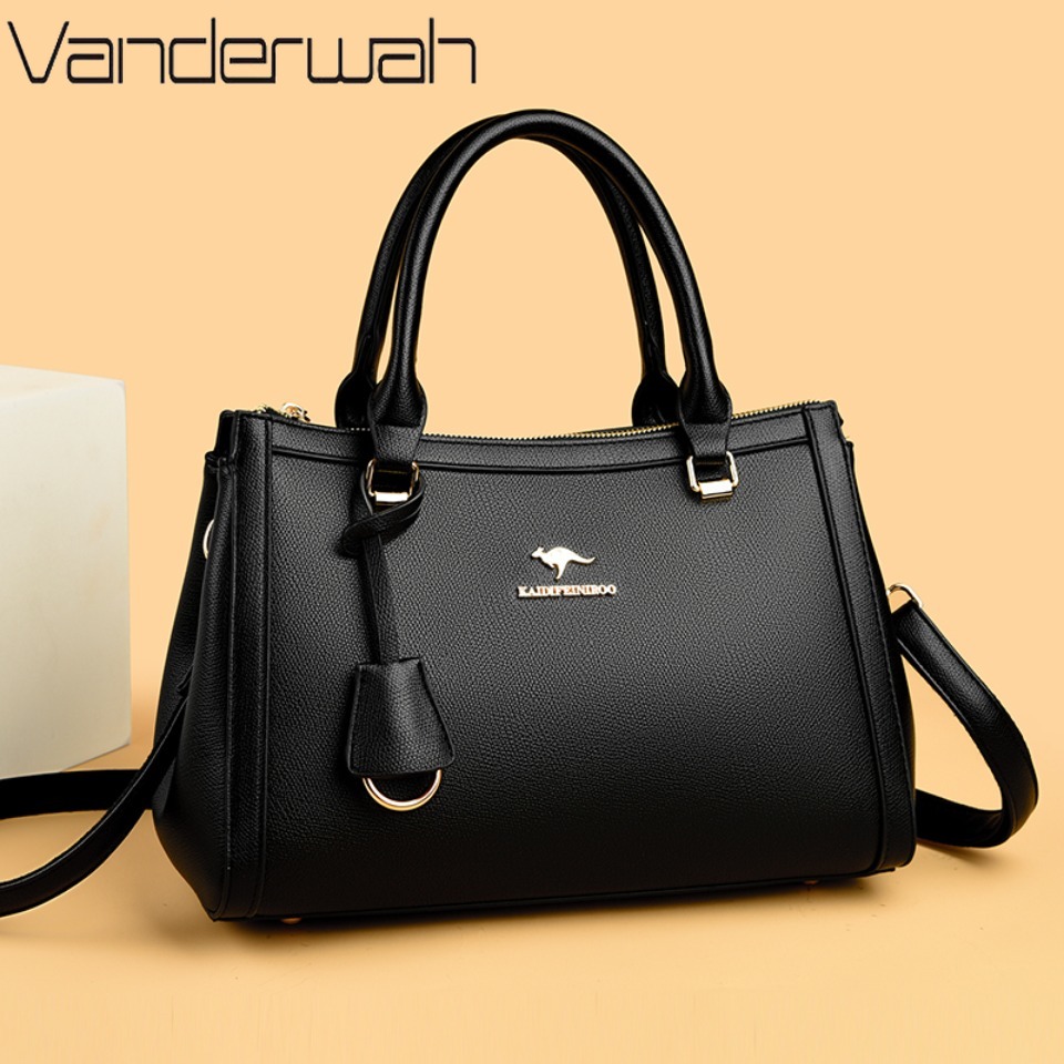 Kangaroo Brand Soft Pu Leather - Leather Work Handbags For Women recensione e prezzo