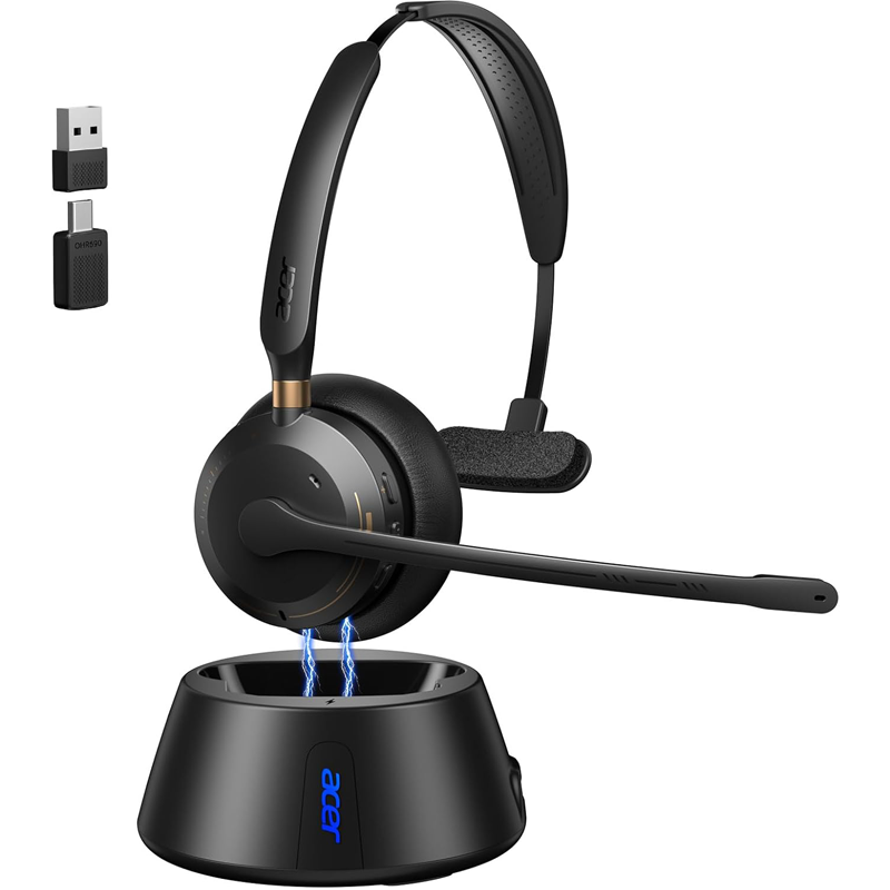 Acer Wireless Headset with Mic - Leatherwork Manual recensione e prezzo