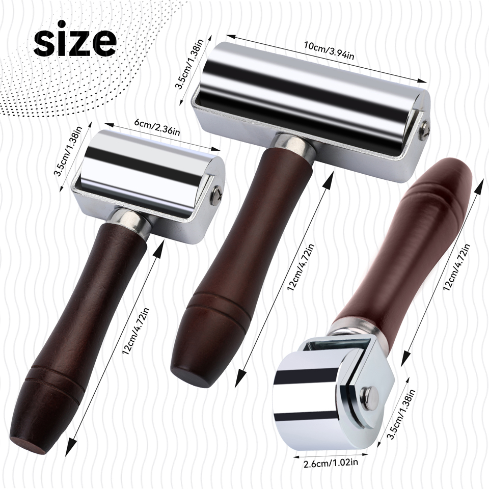 KRABALL Leather Press Edge Rol - Leatherwork Roller recensione e prezzo