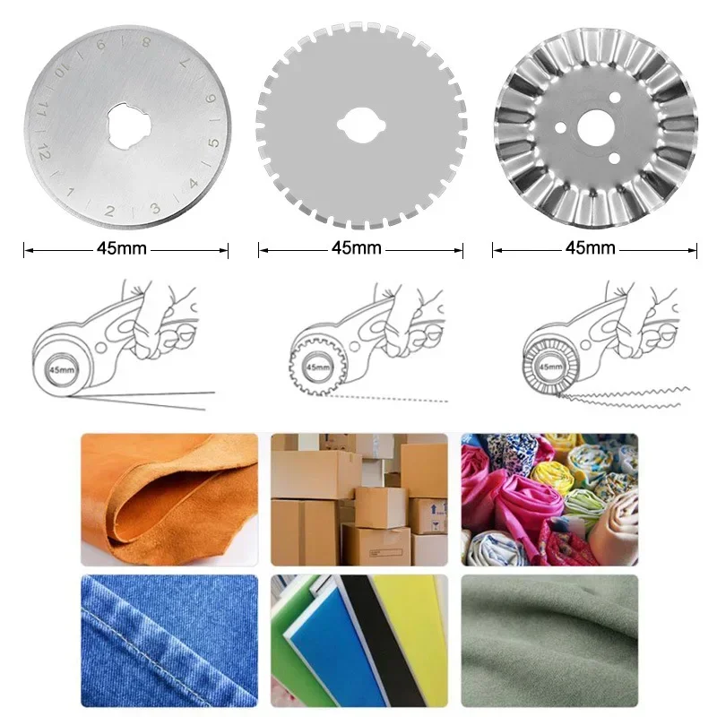 45MM Roller Wheel Knife Cloth  - Leatherwork Roller recensione e prezzo
