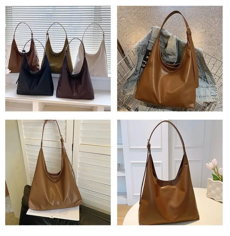 Vintage Hobo Tote Bag for Wome - Leather Work Handbags For Women recensione e prezzo