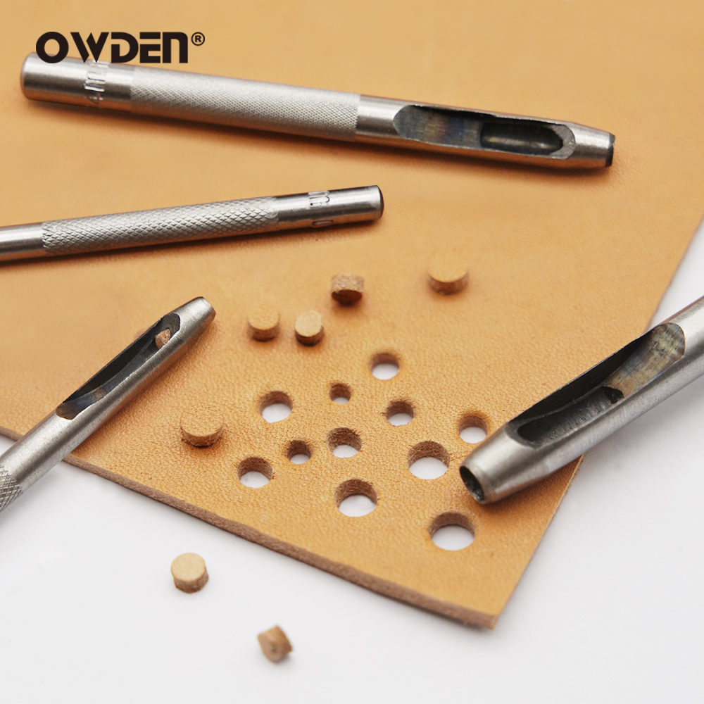 6pcs Leather Hole Punching Too - Leatherwork Punching Tool recensione e prezzo