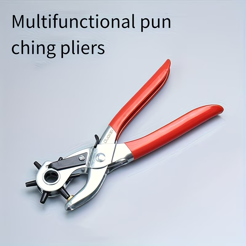 Rotary Leather Punch Pliers -  - Leatherwork Punching Tool recensione e prezzo