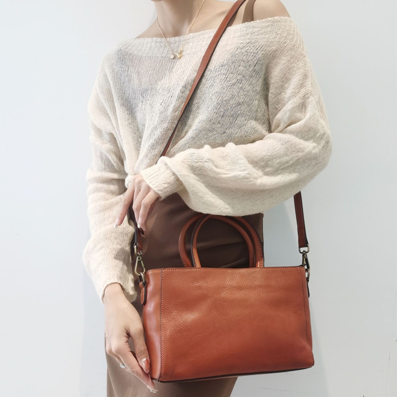 Top-Handle Bags Women Natural  - Leather Work Handbags For Women recensione e prezzo