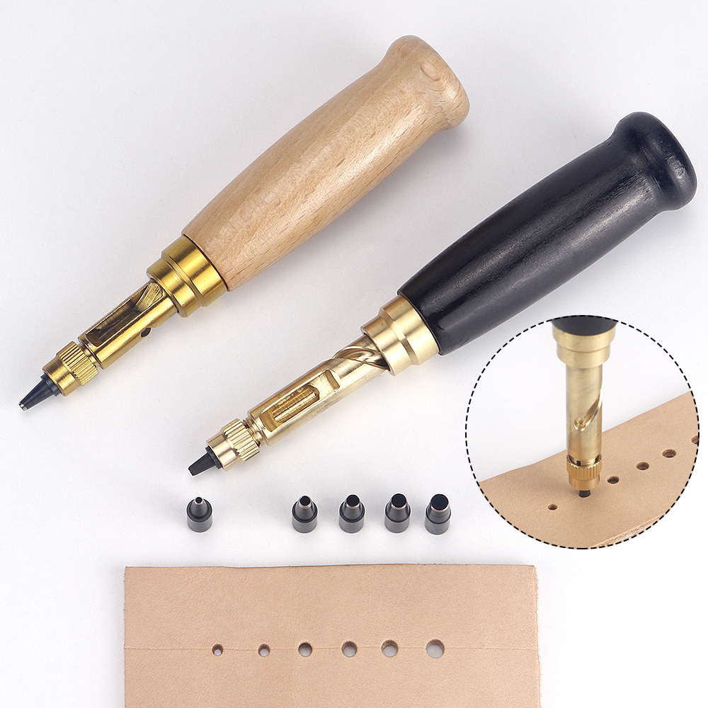 DIY Manual Leather Hole Punch  - Leatherwork Manual recensione e prezzo