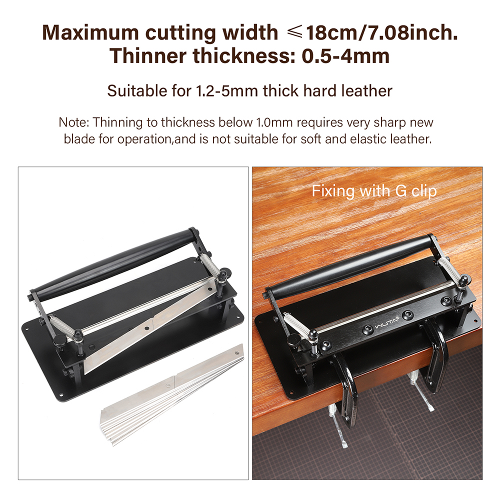 WUTA Manual Leather Skiving Ma - Skiver Leather Thin recensione e prezzo