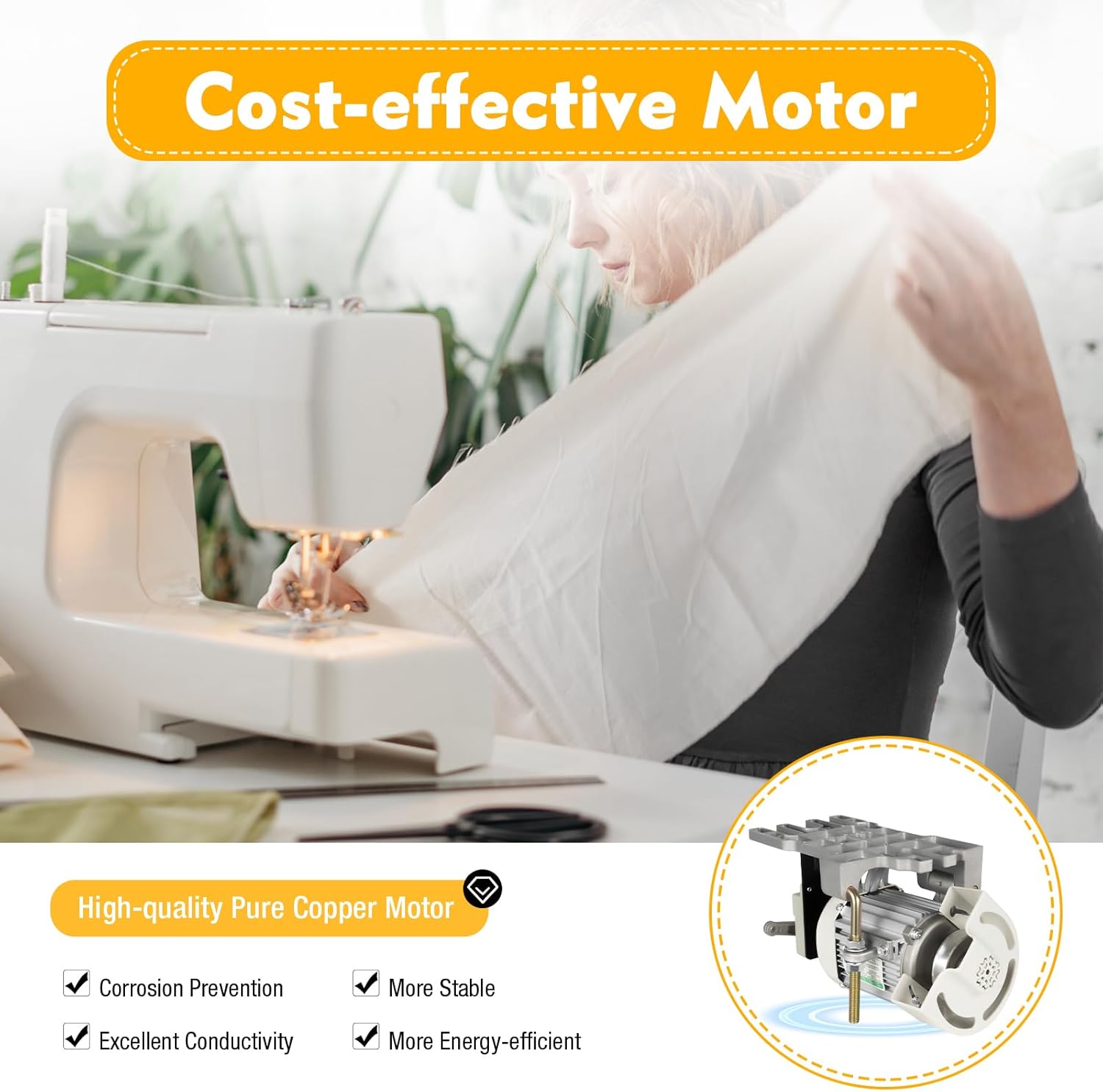 SM-801 Sewing Machine Electric - Skiver Leather Thin recensione e prezzo