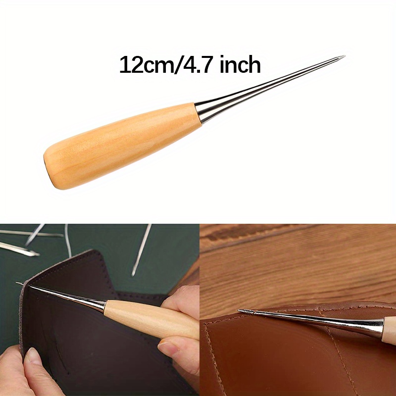 2pcs Leather Hand Stitching Aw - Leatherwork Punching Tool recensione e prezzo