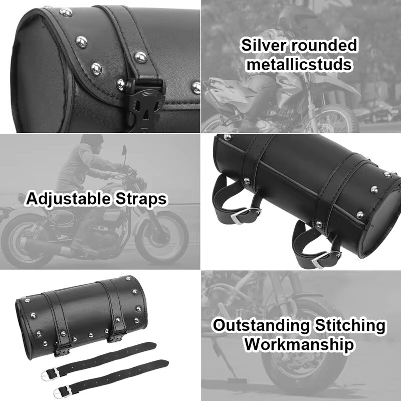 Motorcycle Bags Black Pu Leath - Leatherwork Roller recensione e prezzo