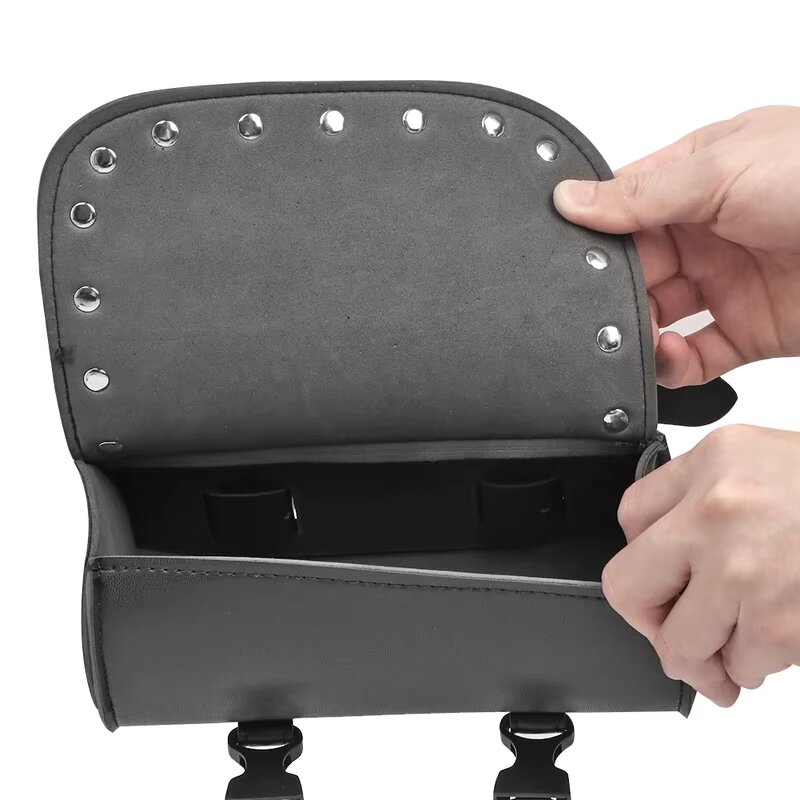 Motorcycle Bags Black Pu Leath - Leatherwork Roller recensione e prezzo