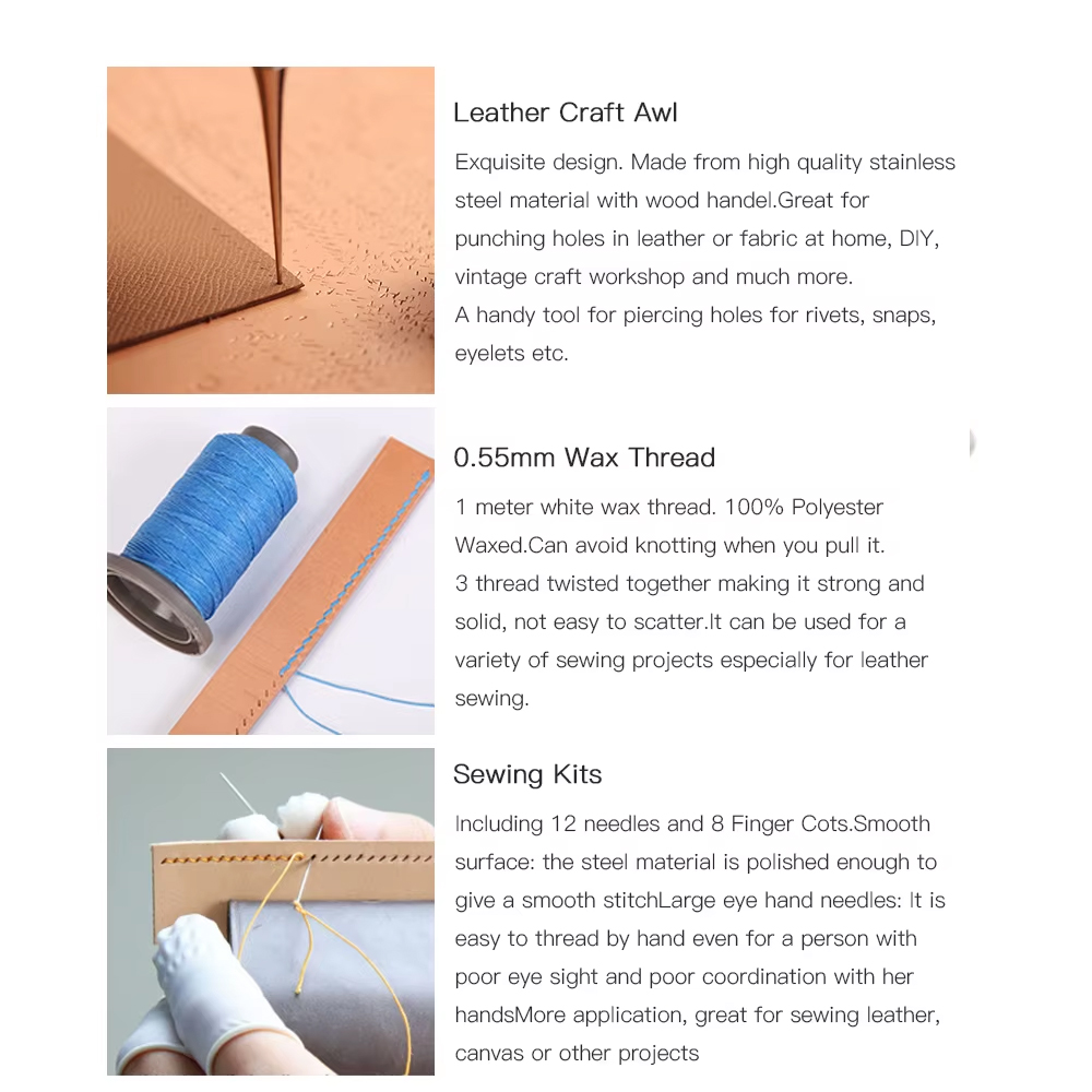 WUTA Professional Leather Craf - Leatherwork Punching Tool recensione e prezzo
