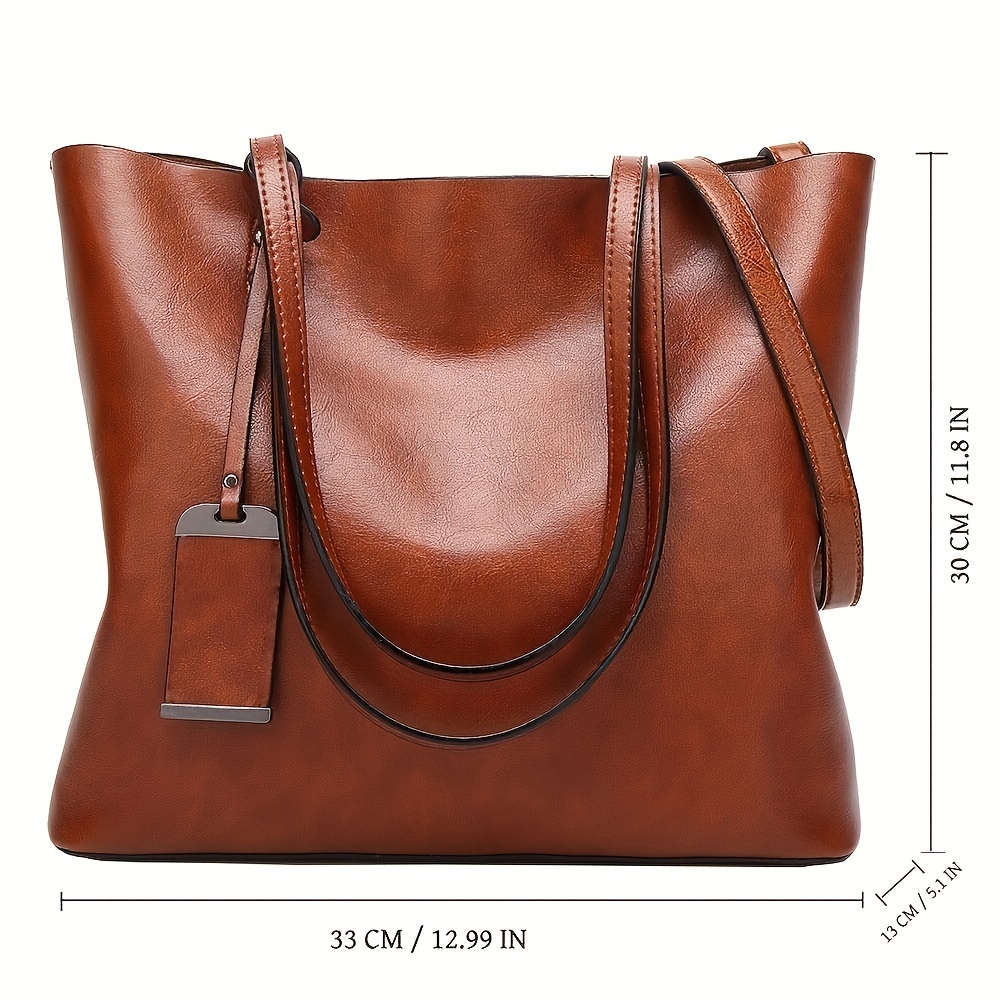 Fashionable Classic Retro Leat - Leather Work Handbags For Women recensione e prezzo