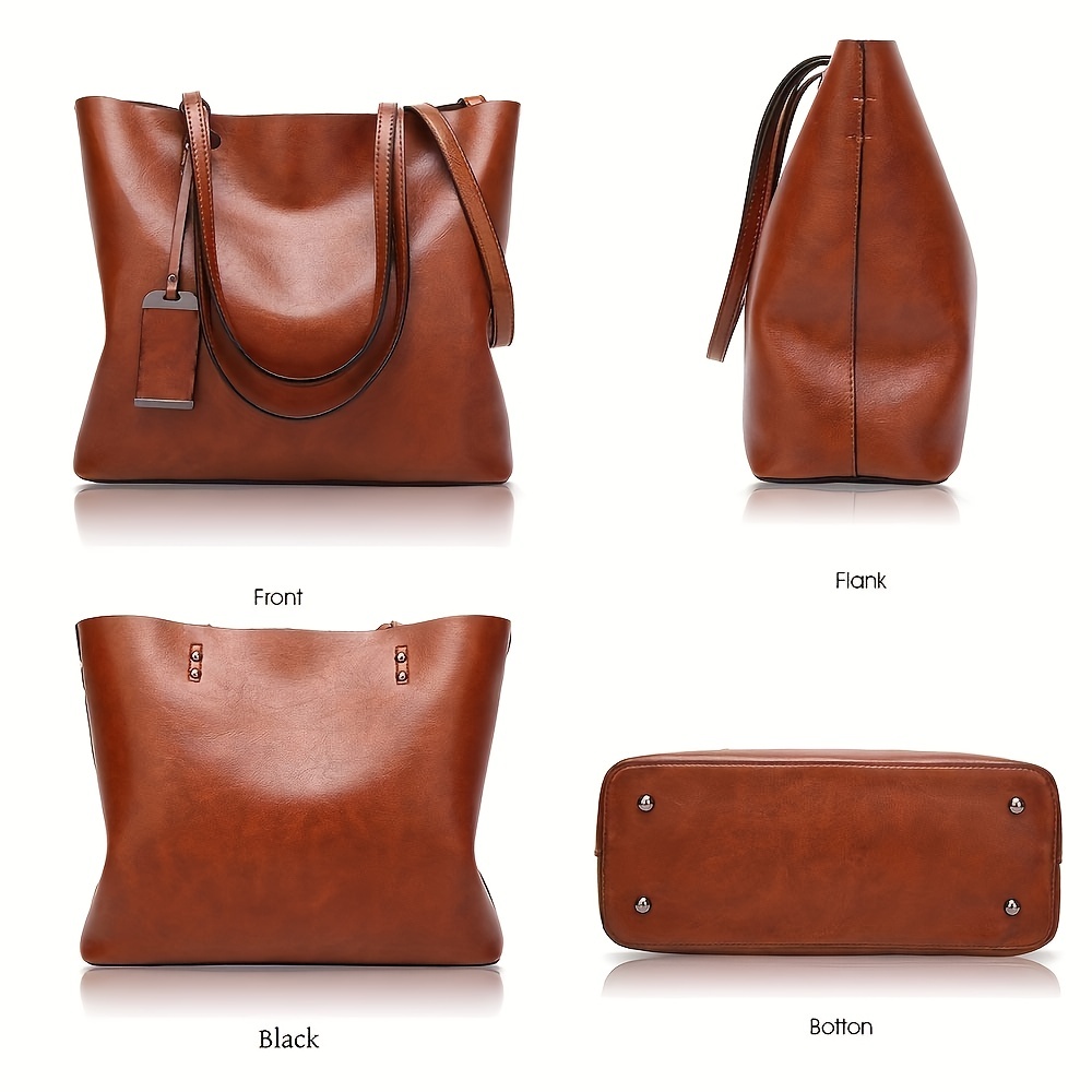 Fashionable Classic Retro Leat - Leather Work Handbags For Women recensione e prezzo